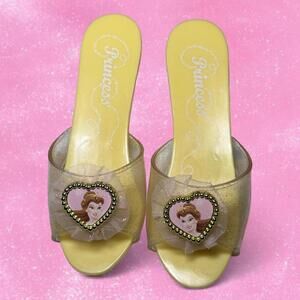 Princess Belle Dress Up Plastic Shoes From Beauty And The Beast